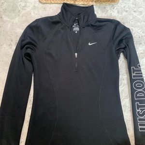 Women’s Black Nike DriFit 1/4 Zip